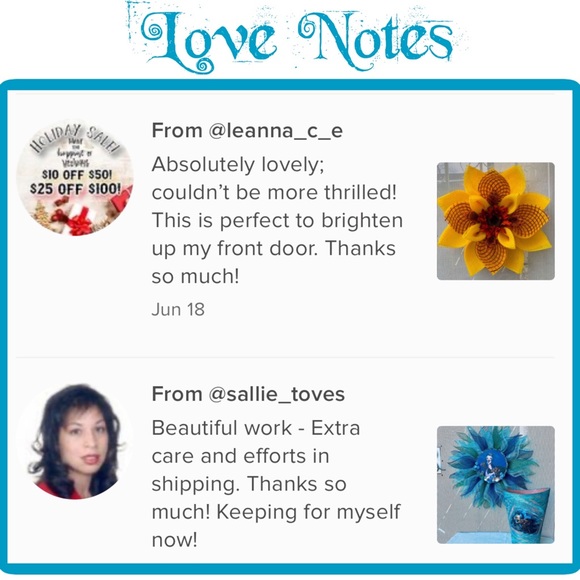 Buffalo Plaid Flower Wreath w/Interchangeable Centers/ FREE SHIPPING - Picture 7 of 7